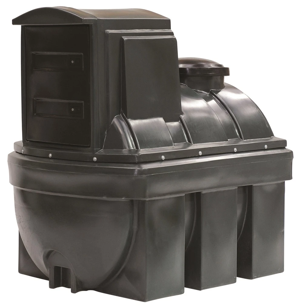 2500 Litre Fuel Depot - Envirostore 2500EHFD with 6 Meter Hose
